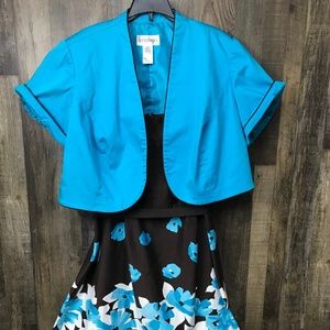 Studio 1 Dress With Jacket Size 16W